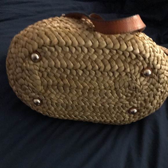 Michael Kors Straw Purse - Picture 2 of 6